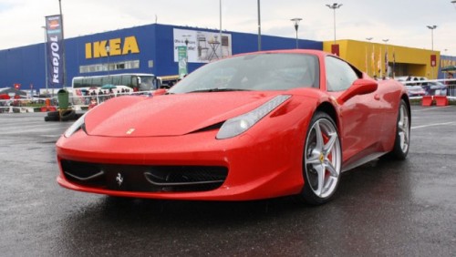 Galerie Foto: Fisichella a facut o demonstratie cu Ferrari 458 Italia in Romania25390