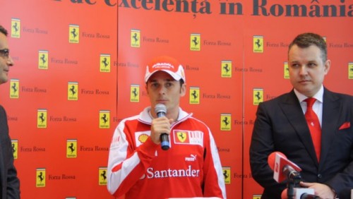 Fisichella a lansat noul Ferrari 458 Italia in Romania25285