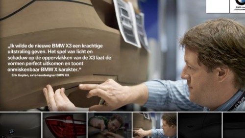 Primele imagini teaser cu noul BMW X325284