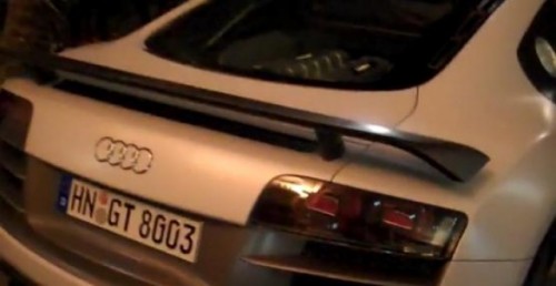 VIDEO: Audi R8 GT, filmat la Cannes25277