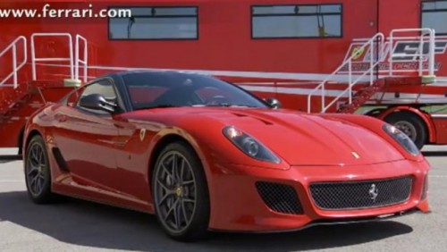 VIDEO: Cel mai bun sofer de teste Ferrari conduce noul Ferrari 599 GTO24628