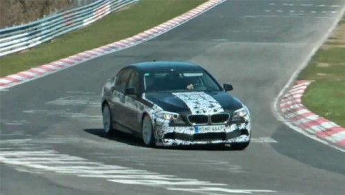 VIDEO: Noul BMW M5 a fost spionat  la Nurburgring24355