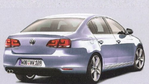 ZVON: Volkswagen ar putea lansa la Paris noul Passat23163