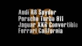 VIDEO: Audi R8 Spyder vs Ferrari California vs Porsche 911 Turbo vs Jaguar XKR22850