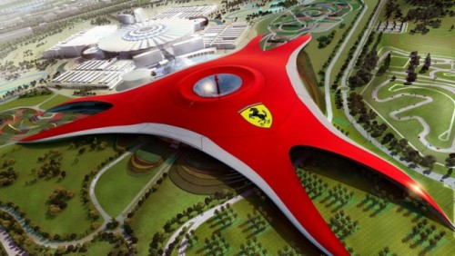 Primele imagini cu parcul Ferrari din Abu Dhabi16779