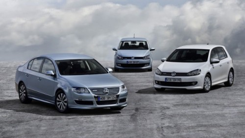 VW aduce la Frankfurt Polo, Golf, si Passat Bluemotion14159