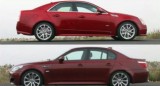 VIDEO: Cadillac CTS-V vs BMW M511230