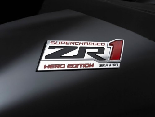 Un Corvette ZR1 unic va fi oferit ca premiu la o tombola caritabila10741