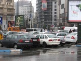 Taxa auto: sute de oameni in strada in Capitala3644