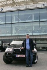 Gheorghe Hagi si Ilie Nastase, la volanul noului BMW X5159