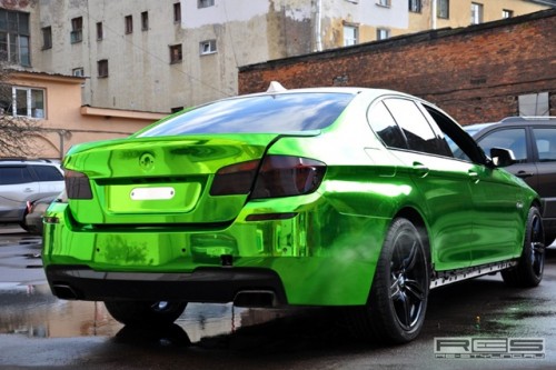 BMW seria 5 M sport verde
