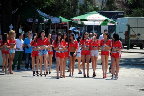 fetele de la Bucharest Wheels Arena 2012