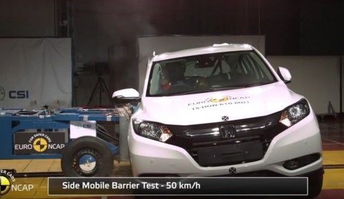 5 stele pentru Honda HR-V și Jazz la testele EuroNCAP