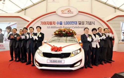 Kia Motors a atins cota de 10 milioane de vehicule exportate44645