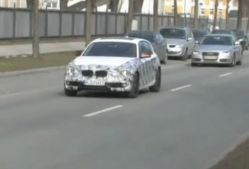 VIDEO: Noul BMW Seria 1 surprins in Munchen44396