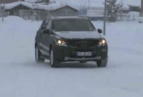 VIDEO: Noul Mercedes ML surprins in Suedia44394