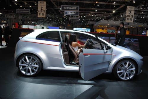 GENEVA LIVE: Italdesign Giugiaro prezinta noile concepte Volkswagen Go! si Tex42299