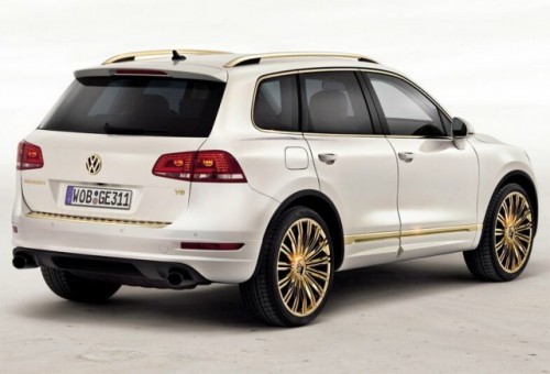 Volkswagen Touareg Gold Edition, SUV-ul de 24 de karate40289