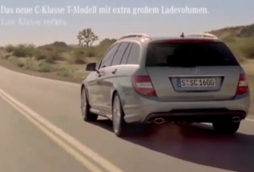 VIDEO: Iata noua reclama Mercedes C Klasse break39286