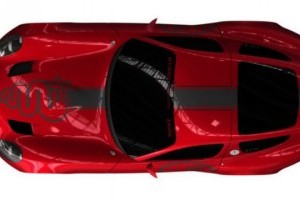 Teaser Zagato Alfa Romeo TZ3 Corsa