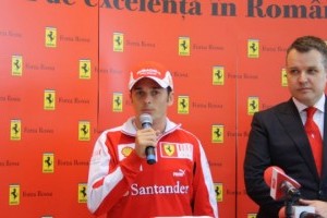 Fisichella a lansat noul Ferrari 458 Italia in Romania