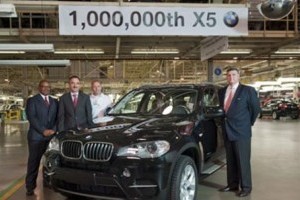 BMW X5 a ajuns la 1 milion de unitati produse