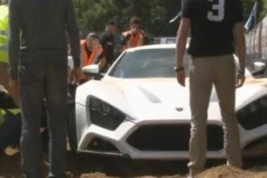 VIDEO: Accident cu supercarul Zenvo ST1