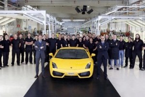 Lamborghini a produs 10.000 de unitati Gallardo