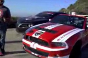 VIDEO: Shelby GT500 vs Camaro-Pontiac Firebreather