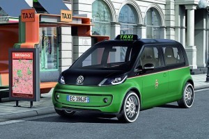 Volkswagen taxi cu propulsie electrica