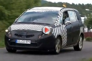 VIDEO: Opel Zafira surprins in teste