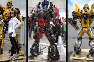Transformers din metal reciclat