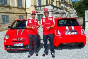 Massa si Alonso au primit propriul Abarth 695 Tributo