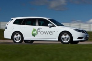 Saab prezinta primul model electric