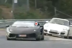 VIDEO: Lamborghini Jota spionat la Nurburgring