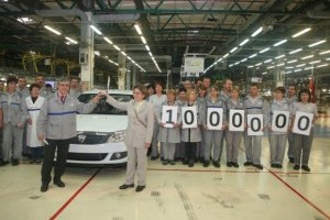 Dacia Logan a ajuns la 1 milion de unitati produse