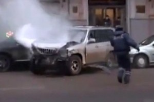 VIDEO: Un sofer beat face ravagii pe strazile Moscovei