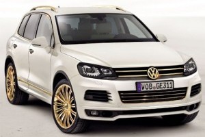 Volkswagen Touareg Gold Edition, SUV-ul de 24 de karate