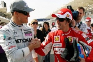 Alonso isi dezvaluie admiratia fata de Schumacher