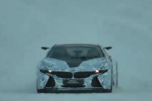 GALERIE VIDEO: Noul BMW i8 spionat in timpul testelor de iarna