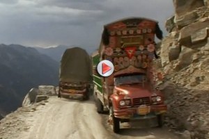VIDEO: Incredibilul drum al iadului din Pakistan