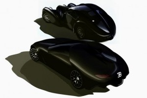 Două maşini la preţ de una: Conceptul  Bugatti Atless