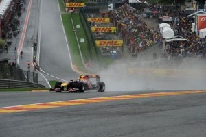 Webber, cel mai rapid pe ploaie inaintea calificarilor de la Spa