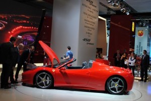 Frankfurt live: Ferrari 458 Spider
