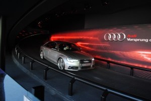 Frankfurt live: Pista de teste Audi
