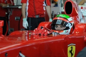 Perez a impresionat in primul sau test la Ferrari