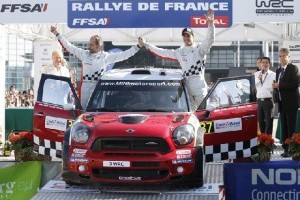 MINI WRC Team pe locul doi in Raliul Frantei