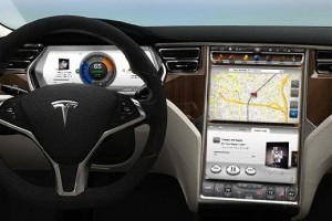 Tesla S – ecran de 17 inch