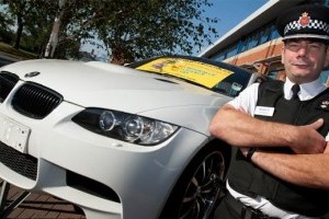 Politia din Manchester a confiscat un BMW M3