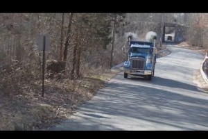 VIDEO: Un camion cu peste 1000 CP